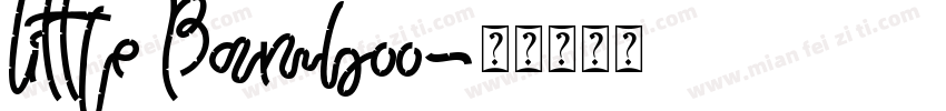 Little Bamboo字体转换